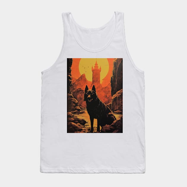 BRUTUS - DARK FANTASY ART STYLE Tank Top by Vista Threads Co